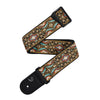 D'Addario Eco-Comfort Persian Woven Guitar Strap, Black