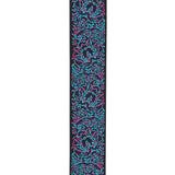 D'Addario Eco-Comfort Outrun Woven Guitar Strap, Glitch