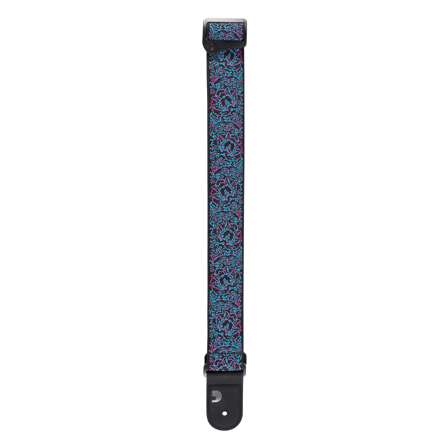 D'Addario Eco-Comfort Outrun Woven Guitar Strap, Glitch