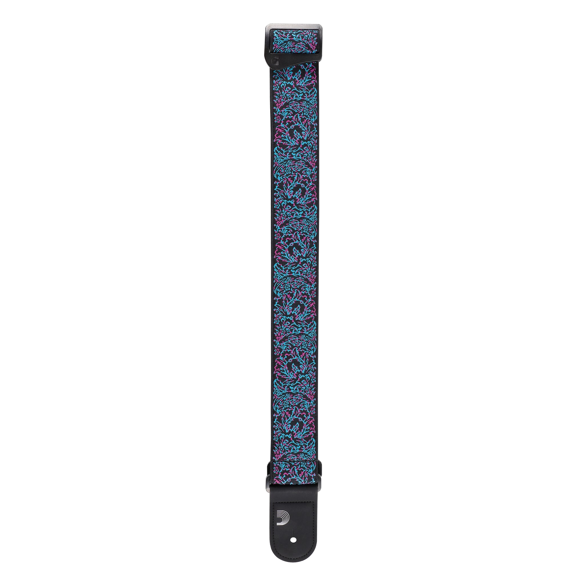 D'Addario Eco-Comfort Outrun Woven Guitar Strap, Glitch