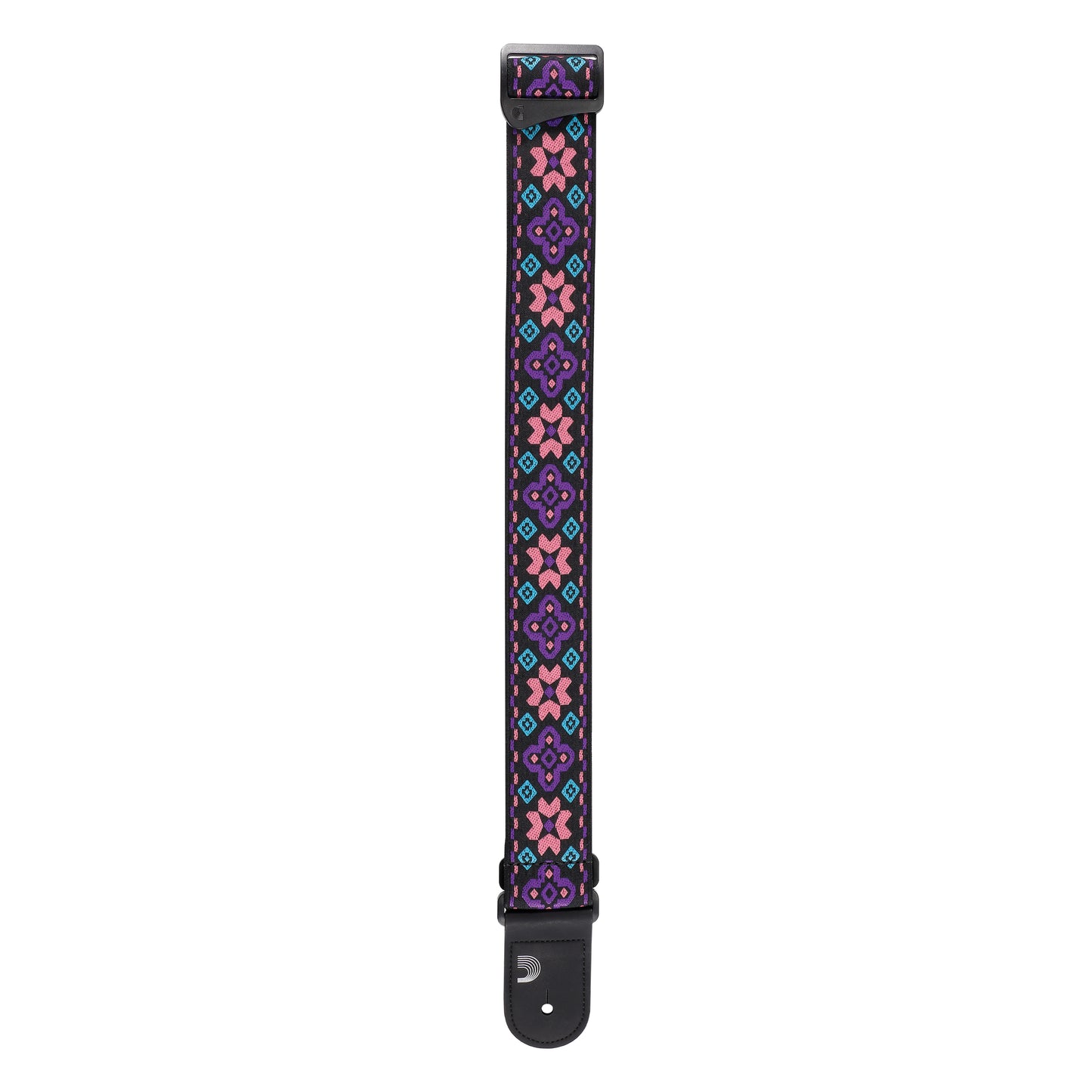 D'Addario Eco-Comfort Outrun Woven Guitar Strap, Retro