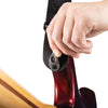 D'Addario Pad Lock Woven Guitar Strap, Monterey Black Tubular