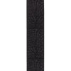 D'Addario Pad Lock Woven Guitar Strap, Lightning Black Tubular