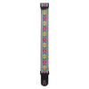 D'Addario Pad Lock Woven Guitar Strap, Parallel Flowers