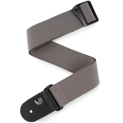 D'Addario Classic Tweed Guitar Strap, Grey