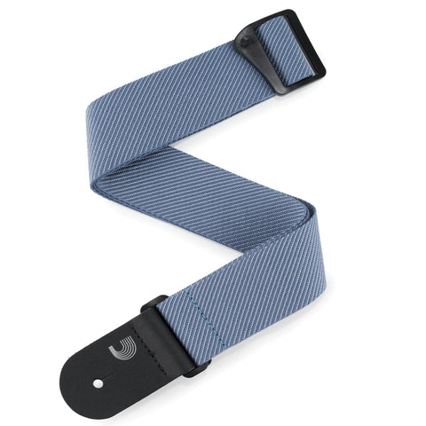 D'Addario Classic Tweed Guitar Strap, Blue