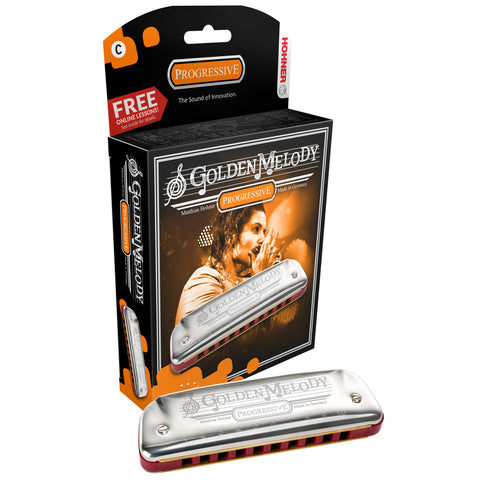 Hohner Golden Melody Harmonica Key of D