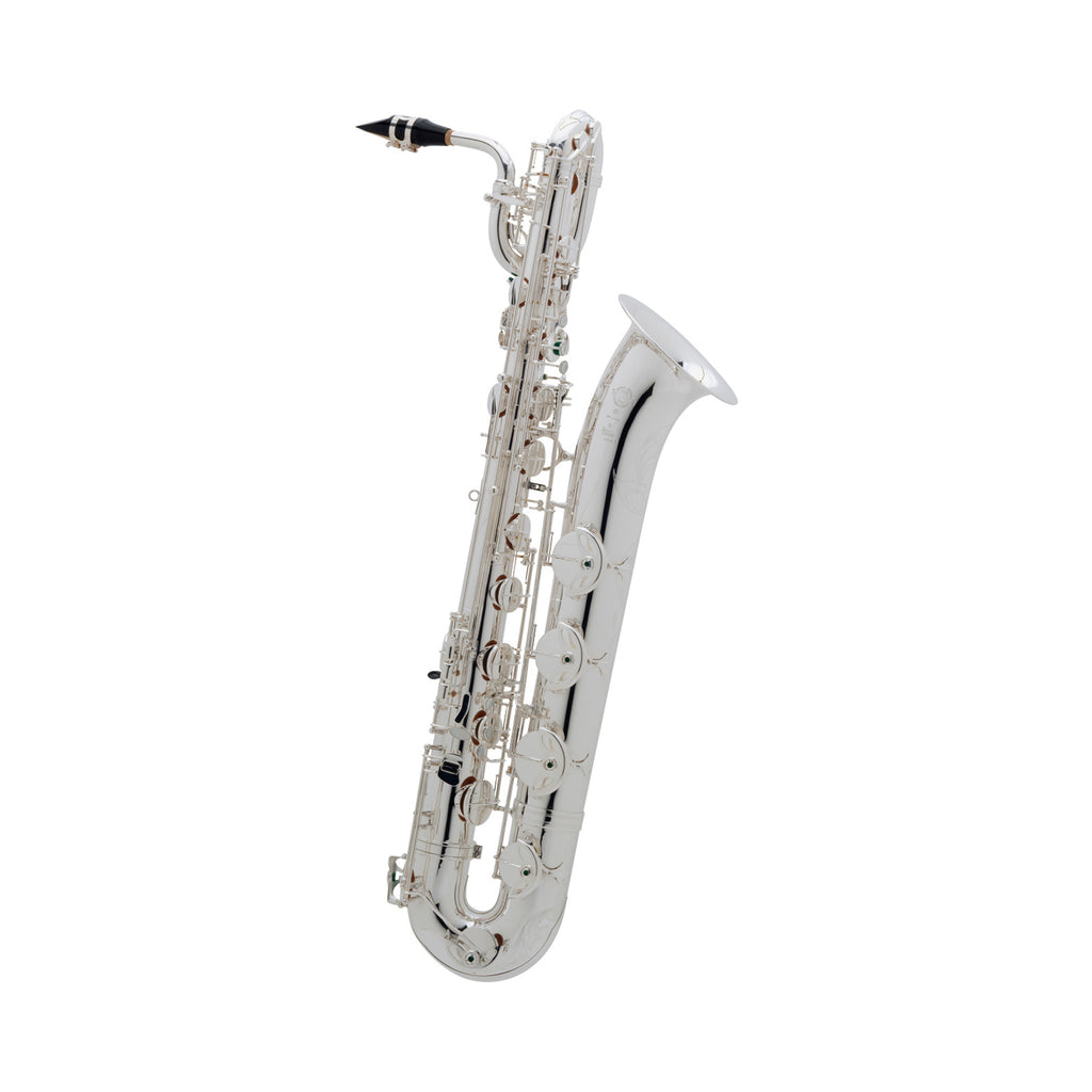 Selmer Series II Jubilee Edition Baritone Saxophone, Silver Plated Outfit