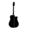 Takamine EF341SC Legacy Acoustic Electric Cutaway Left Handed Guitar Case Black