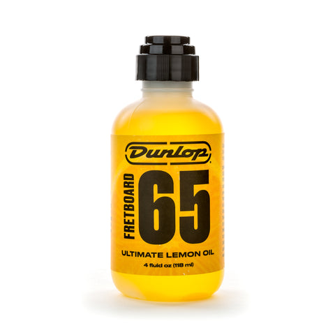Dunlop 6554 Formula 65 Fretboard Ultimate Lemon Oil 4oz Bottle