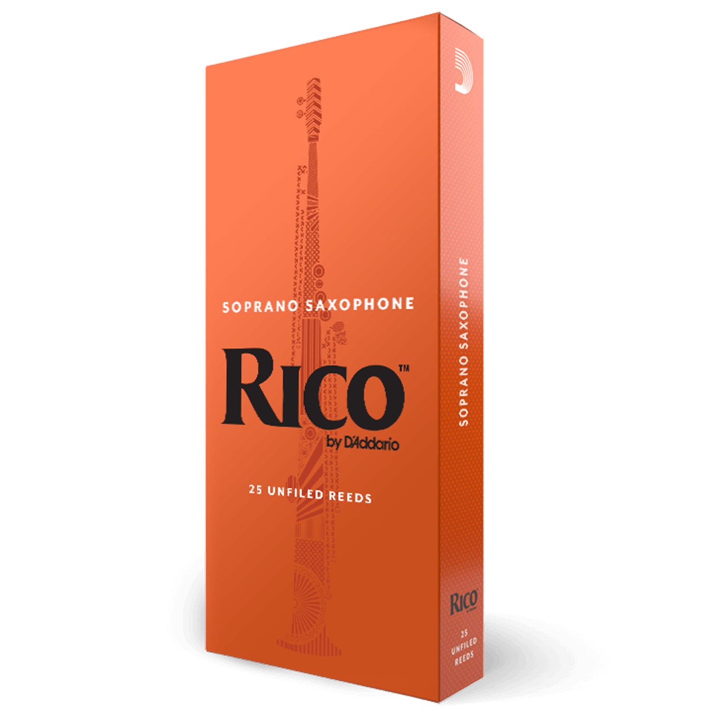 Rico by D'Addario Soprano Sax Reeds, Strength 3, 25-pack