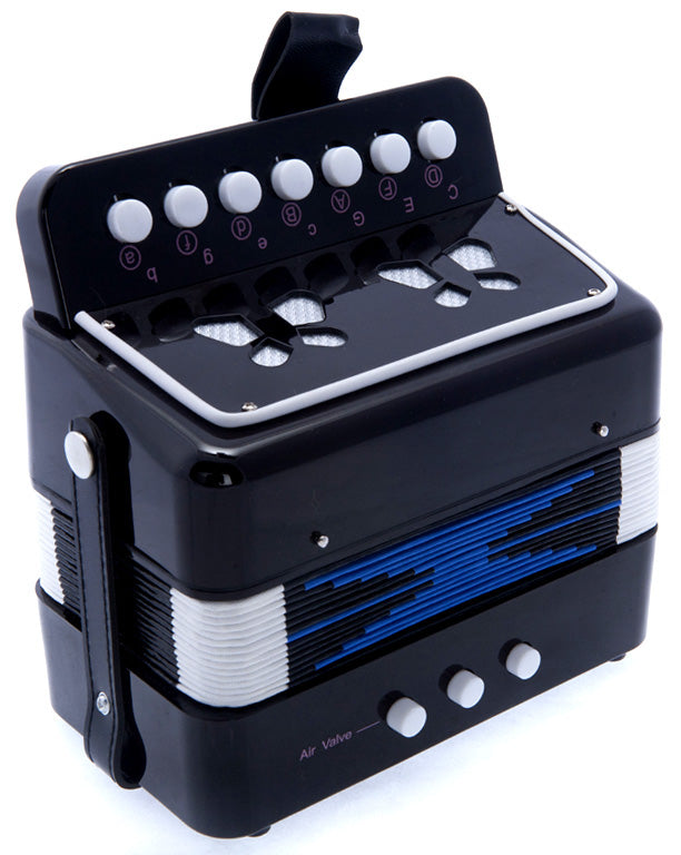 D’Luca Child Button Accordion Black
