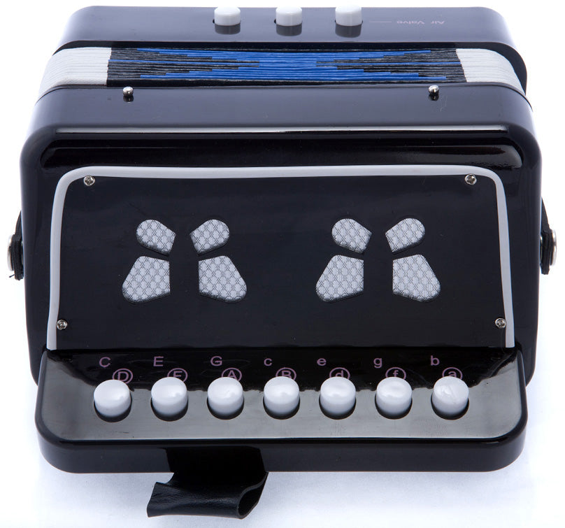 D’Luca Child Button Accordion Black