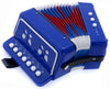 D’Luca Child Button Accordion Blue