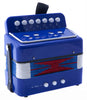 D’Luca Child Button Accordion Blue