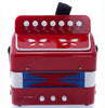D’Luca Child Button Accordion Red