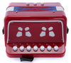 D’Luca Child Button Accordion Red
