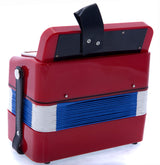 D’Luca Child Button Accordion Red