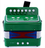 D’Luca Child Button Accordion Green