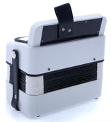 D’Luca Child Button Accordion White