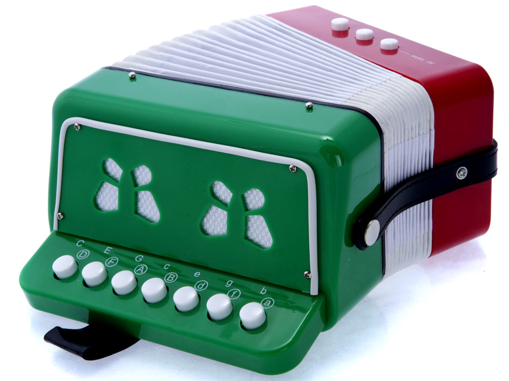 D’Luca Child Button Accordion Mexican Flag