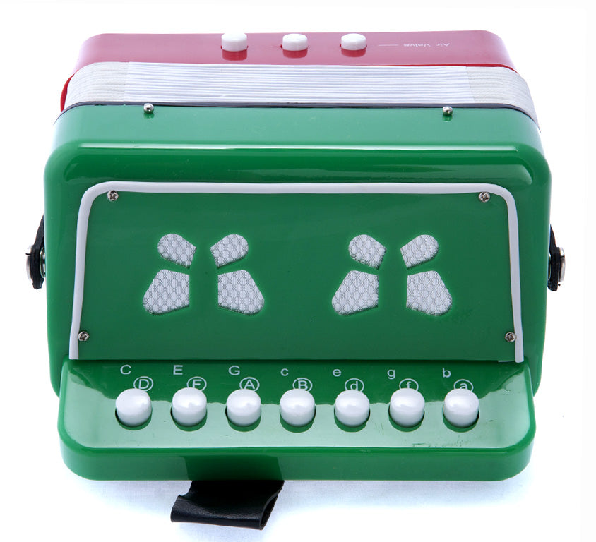 D’Luca Child Button Accordion Mexican Flag