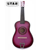 Star Kids Acoustic Toy Guitar 23 Inches Pink Color