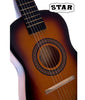 Star Kids Acoustic Toy Guitar 23 Inches Sunburst Color