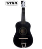 Star Kids Acoustic Toy Guitar 23 Inches Black Color