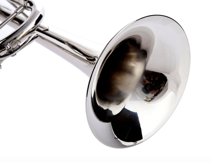Fever Trumpet Nickel Silver with Case and Mouthpiece