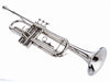 Hawk Nickel Plated Bb Trumpet with Case and Mouthpiece
