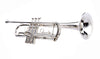 Rossetti Student Nickel Plated Bb Trumpet