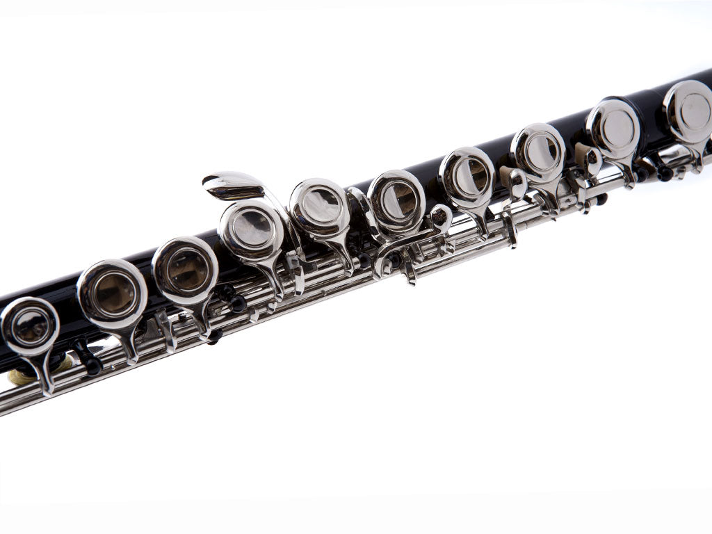 Hawk Color Closed Hole C Flute Black with Case