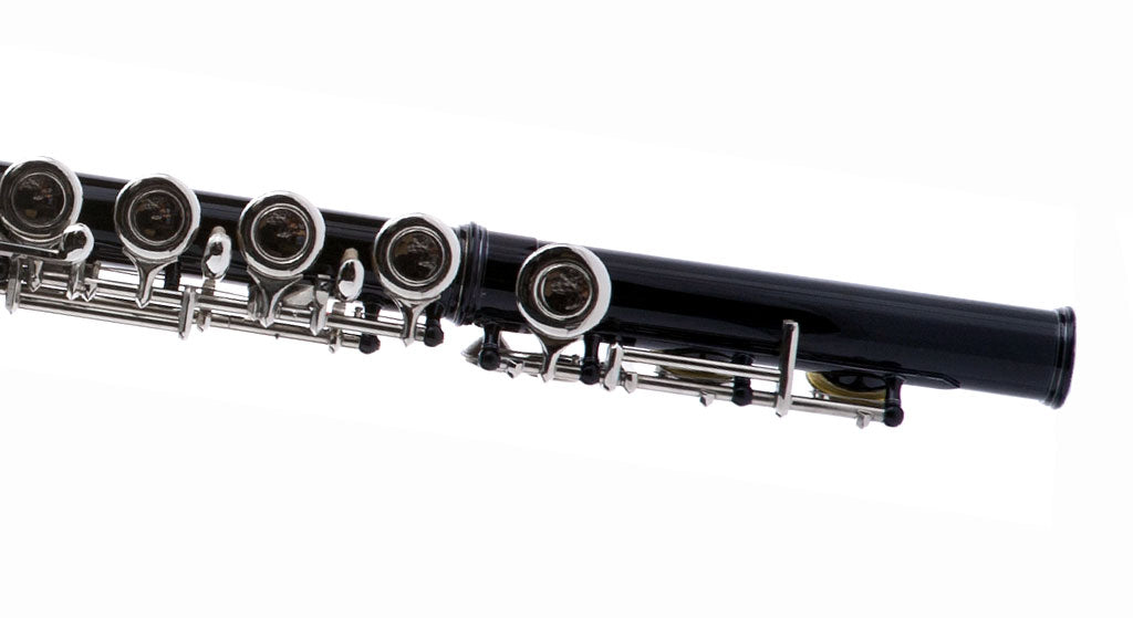 Hawk Color Closed Hole C Flute Black with Case