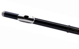 Hawk Color Closed Hole C Flute Black with Case