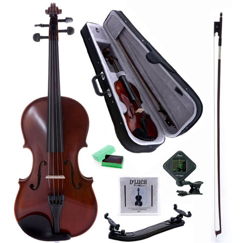 D'Luca POD01 Orchestral Series Violin Outfit - 3/4