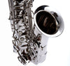 Hawk Student Nickel Plated Alto Saxophone with Case, Mouthpiece and Reed