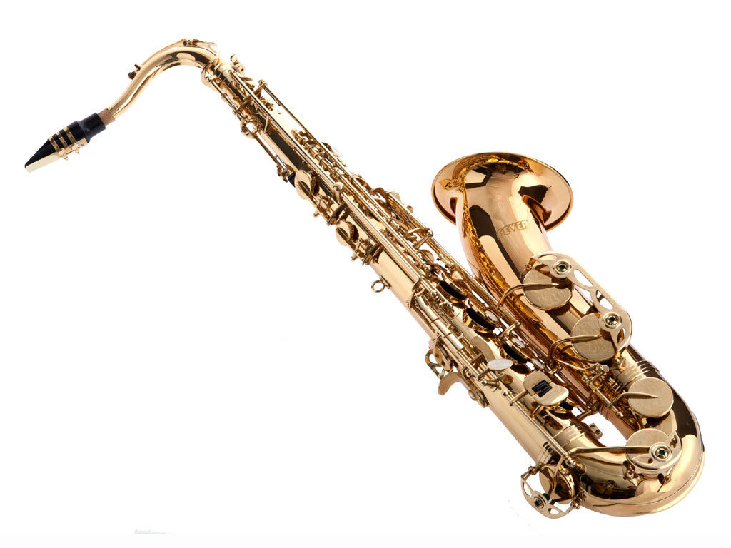 Fever Tenor Saxophone Lacquered Gold with Case, Mouthpiece and Reed