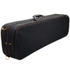 D'Luca Oblong Violin Case Burgandy 1/2