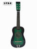 Star Kids Acoustic Toy Guitar 23 Inches Color Green