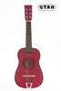 Star Kids Acoustic Toy Guitar 23 Inches Color Hot Pink