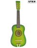 Star Kids Acoustic Toy Guitar 23 Inches Color Light Green