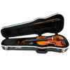 D'Luca Strauss 500 Symphony Violin 4/4 with SKB Molded Case, Strings and Tuner