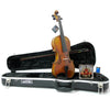 D'Luca Strauss 500 Symphony Violin 4/4 with SKB Molded Case, Strings and Tuner