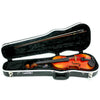 D'Luca Strauss 700 Opera Violin Antique Finish 4/4 with SKB Molded Case, Dominant Strings and Tuner