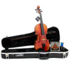 D'Luca Strauss 700 Opera Violin Antique Finish 4/4 with SKB Molded Case, Dominant Strings and Tuner