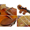 D'Luca Strauss 800 Espressivo Violin Antique Finish 4/4 with SKB Molded Case, Dominant Strings and Tuner