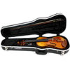 D'Luca Strauss 800 Espressivo Violin Antique Finish 4/4 with SKB Molded Case, Dominant Strings and Tuner