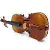 D'Luca Strauss 900 J.S. Antique Finish Violin 4/4 with SKB Molded Case, Evah Pirazzi Strings and Tuner