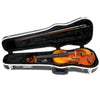 D'Luca Strauss 900 J.S. Antique Finish Violin 4/4 with SKB Molded Case, Evah Pirazzi Strings and Tuner